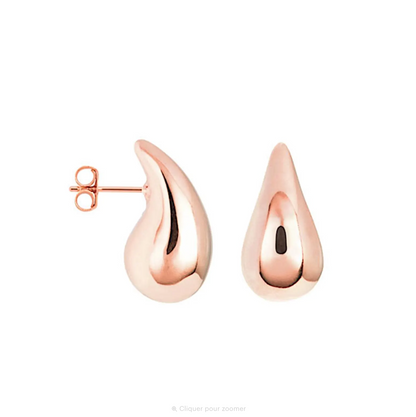 Boucles d'oreilles l'eau - trois tailles