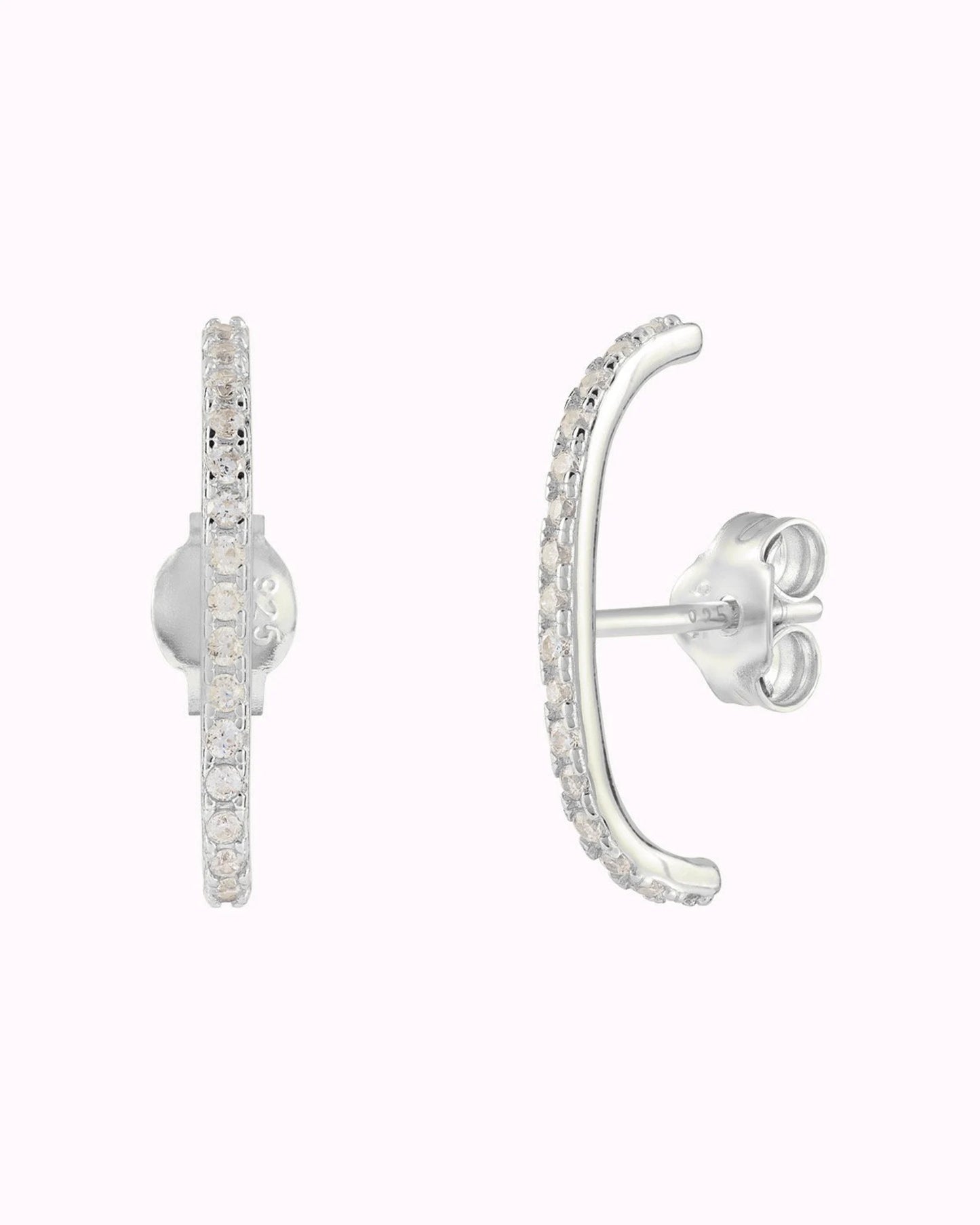 Boucles d'oreilles manchette lobe d'oreille arc